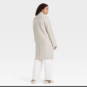 A New Day Herringbone Cardigan Coat